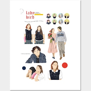 lady bird (2017) by sunsummerandus Posters and Art